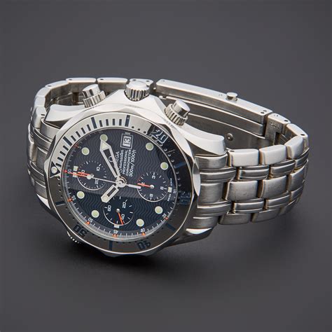 omega seamaster preowned|pre owned omega seamaster chronograph.